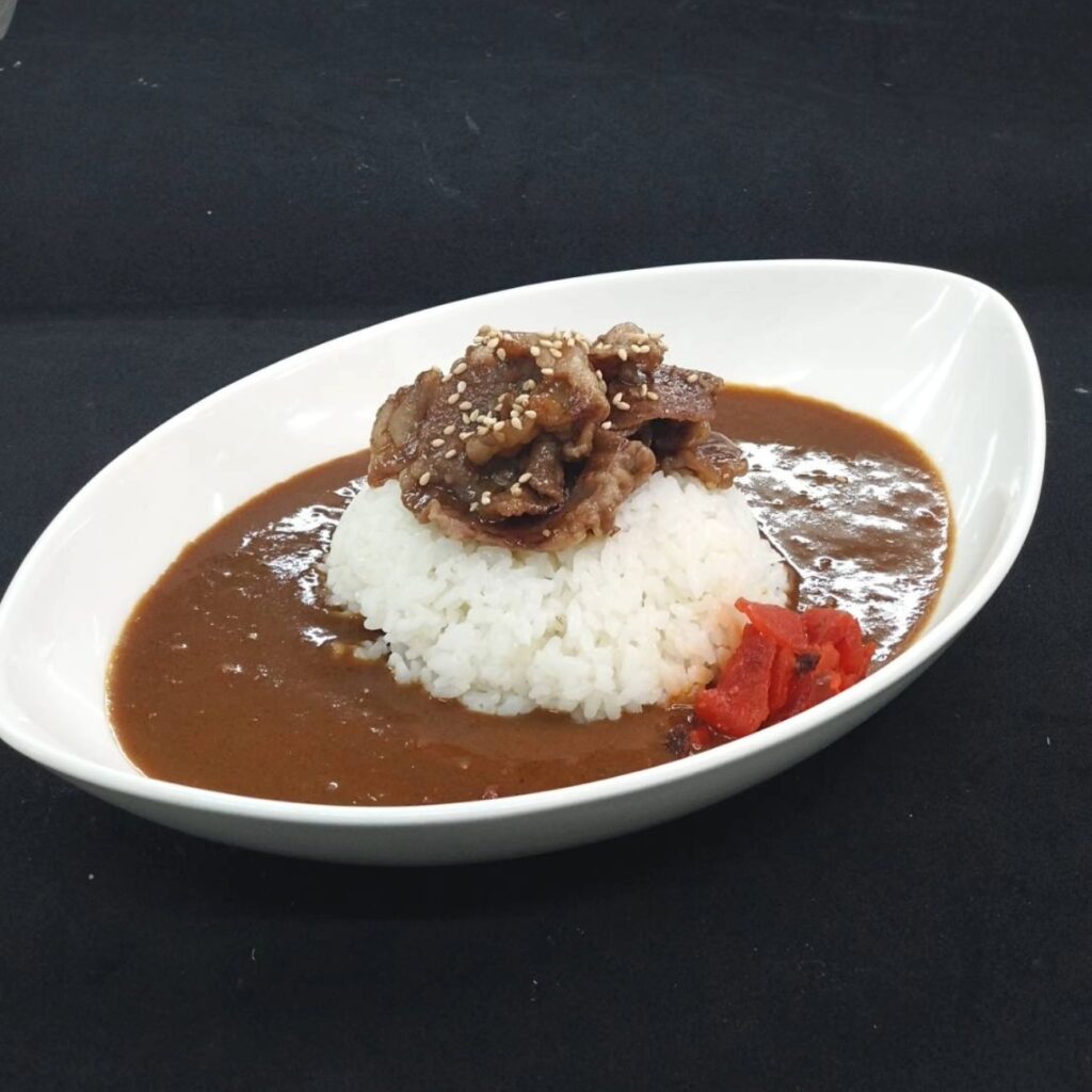 炙りカルビ&近江牛脂カレー