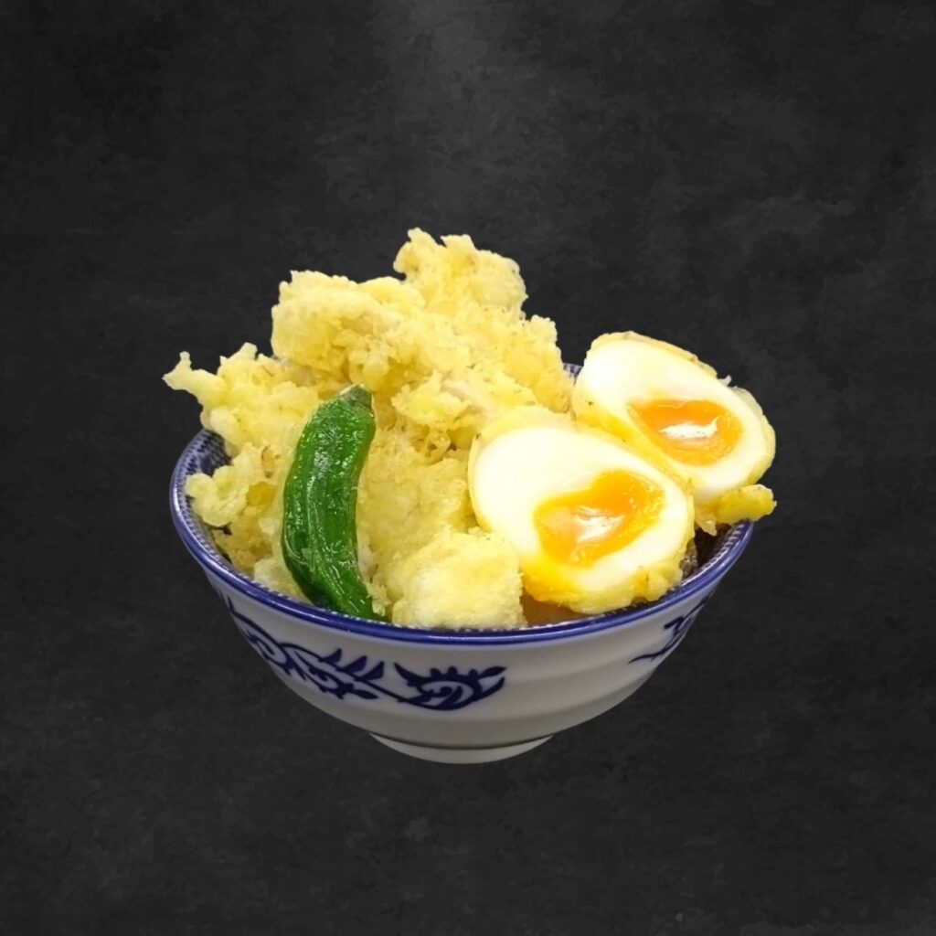 大分ぶし鶏天&とろ玉の親子天丼